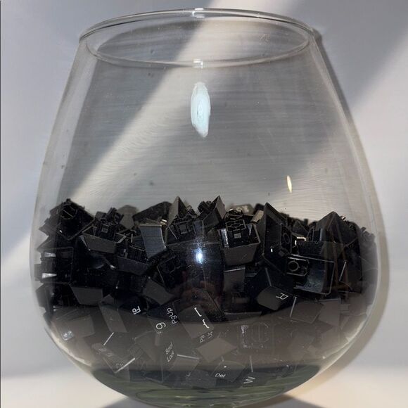 Dell Black Keyboard Keycaps - Picture 1 of 7